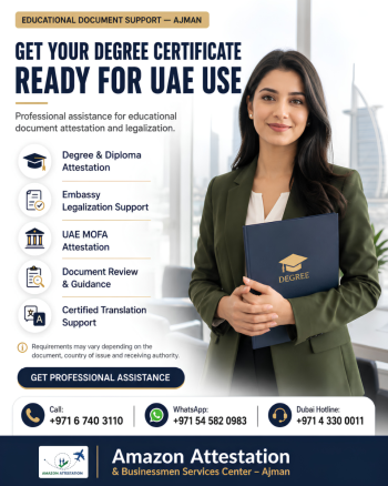 Prepare Your Educational Certificate for UAE Use