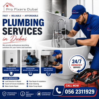 Get Professional Water Pump Repairing Services Dubai for Smooth Operations 