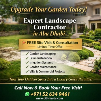 Garden Maintenance Services in Abu Dhabi | Professional Garden Care