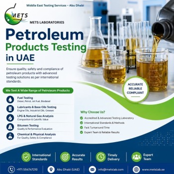 Petroleum Product Quality Analysis UAE for Reliable Quality Control