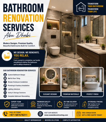bathroomrenovation Bathroom Renovation Services Abu Dhabi – Professional Bathroom Remodeling