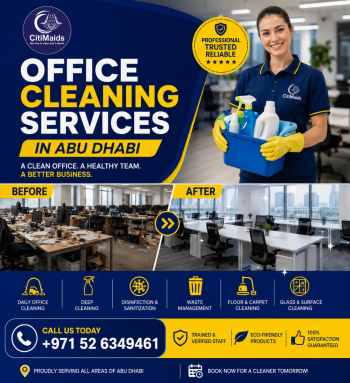 Office Cleaning Abu Dhabi - Professional Office Cleaning Services