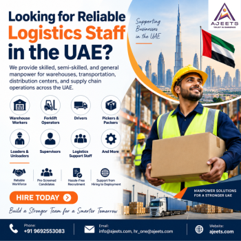 Looking for Reliable Logistics Staff in the UAE?