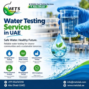 Water Contamination Testing UAE for Identifying Quality Risks
