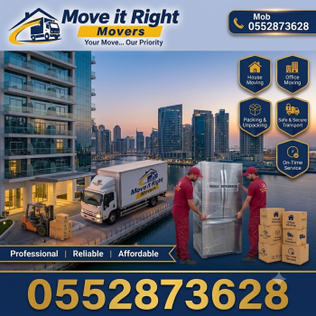 Professional Home & Office Moving Services in Dubai | Move It Right Movers