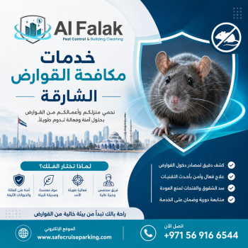 Rodent Control Services Sharjah خدمات موثوقة لمكافحة القوارض في الشارقة من الفلك – اتصل على +971 56 916 6544 للحصول على المساعدة
