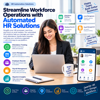 Streamline Workforce Operations with Automated HR Solutions