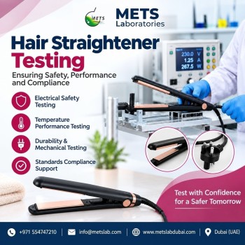 Hair Straightener Testing