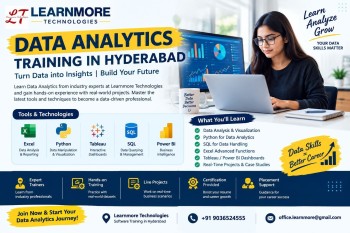 Data Analytics Training in Hyderabad – Learnmore Technologies
