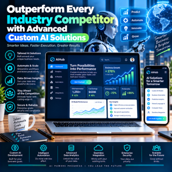  Outperform Every Industry Competitor with Advanced Custom AI Solutions