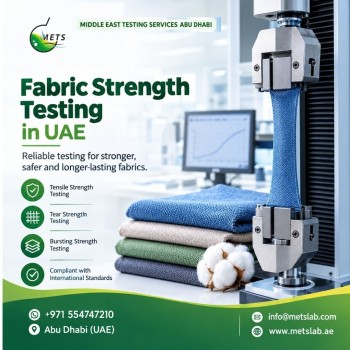 Fabric Tear Strength Testing UAE – Textile Durability Evaluation