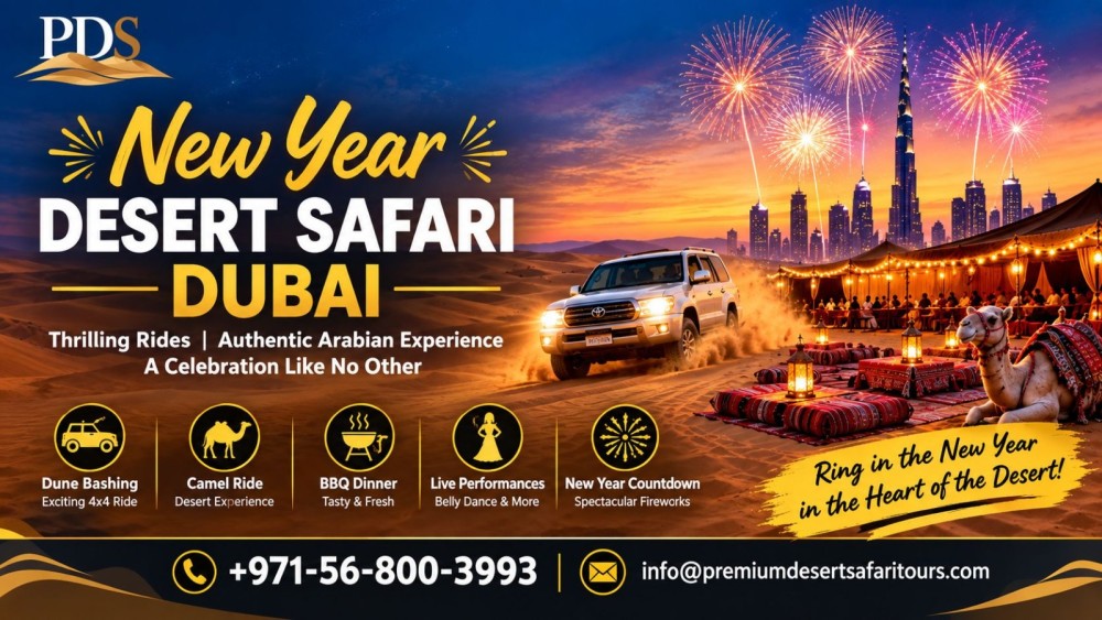 Experience New Year Magic Away From Dubai’s Busy Streets
