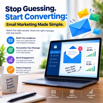 Stop Guessing. Start Converting: Email Marketing Made Simple.