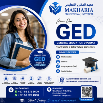 ChatGPT Image Sep 26, 2026, 07_35_58 PM GED Learning Center Al Qasimia Sharjah – Enroll Now