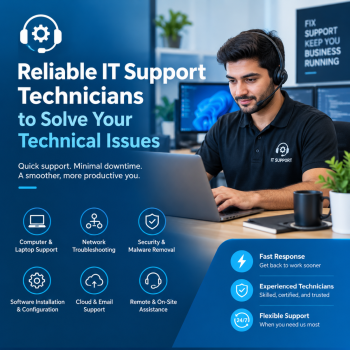 Reliable IT Support Technicians to Solve Your Technical Issues