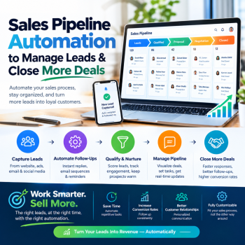 Sales Pipeline Automation to Manage Leads & Close More Deals