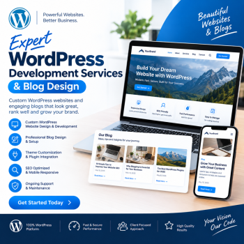 Expert WordPress Development Services & Blog Design