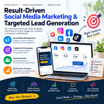 Result-Driven Social Media Marketing & Targeted Lead Generation