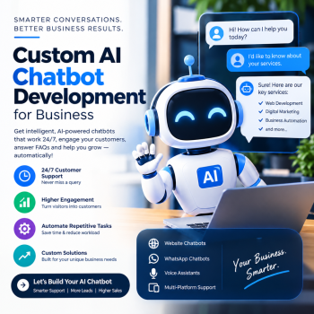 Custom AI Chatbot Development for Business