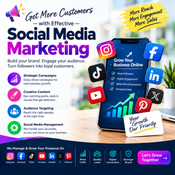 Get More Customers with Effective Social Media Marketing