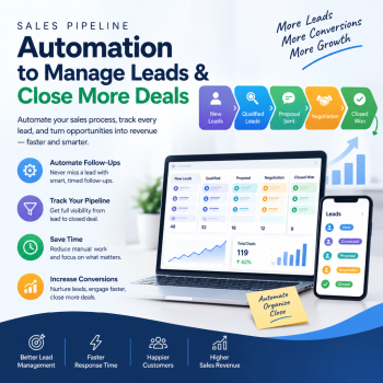 Sales Pipeline Automation to Manage Leads & Close More Deals