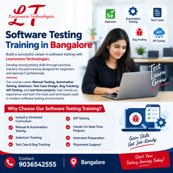 Software Testing Training in Bangalore | Learnmore Technologies
