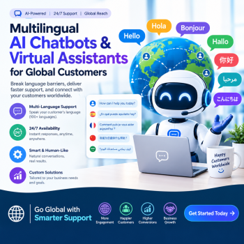 Multilingual AI Chatbots & Virtual Assistants for Global Customers
