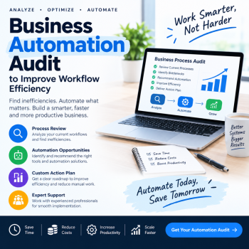 Business Automation Audit Infographic (1) Business Automation Audit to Improve Workflow Efficiency
