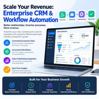 Scale Your Revenue: Enterprise CRM & Workflow Automation