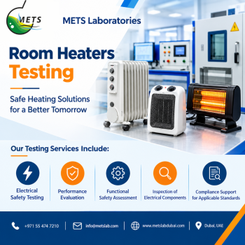 Room Heaters Testing Room Heaters Testing Services
