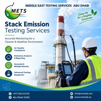 Stack Emission Testing Services Industrial Air Pollution Testing for Factories and Processing Plants