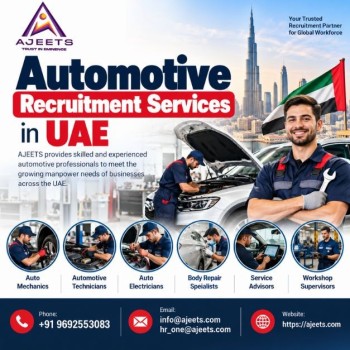 Automotive Recruitment Services in UAE ADS Automotive Recruitment Services in UAE | AJEETS