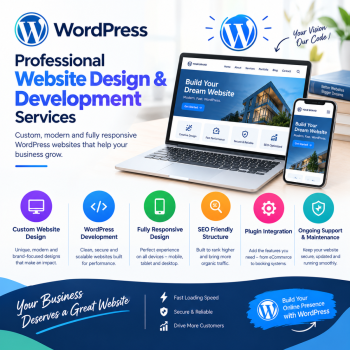 Professional WordPress Website Design & Development Services
