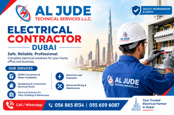 Electrical Contractor Dubai | Contact Us @ 556596087