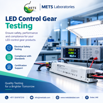 LED Control Gear Testing Services